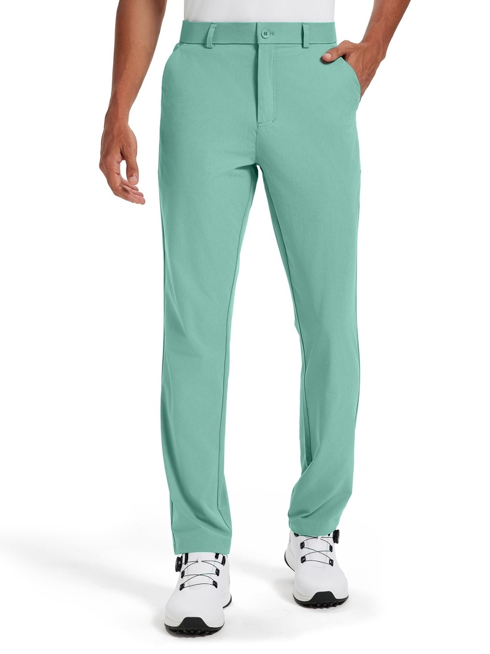 Vytroon Waterproof Golf Pants Slacks Men’s US Size 44W X 34L Seafoam Green